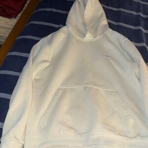 Adidas men’s Cream Pullover Hoodie medium